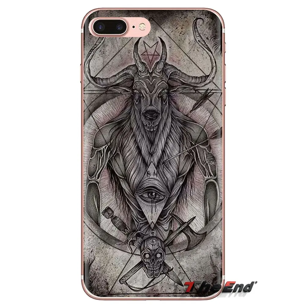 Для LG Spirit Motorola Moto X4 E4 E5 G5 G5S G6 Z Z2 Z3 G2 G3 C Play Plus мини ТПУ чехол Killstar Satan Say череп