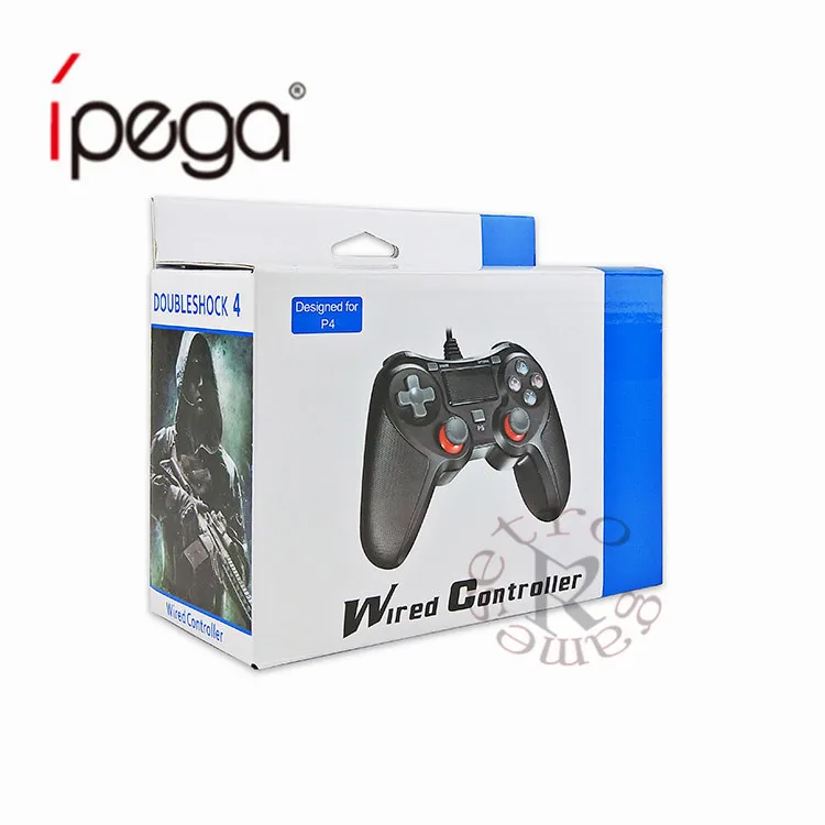 DHL 50 шт./лот для PS4 игровой контроллер USB проводной геймпад для Playstation 4 консоль джойстик геймпады несколько