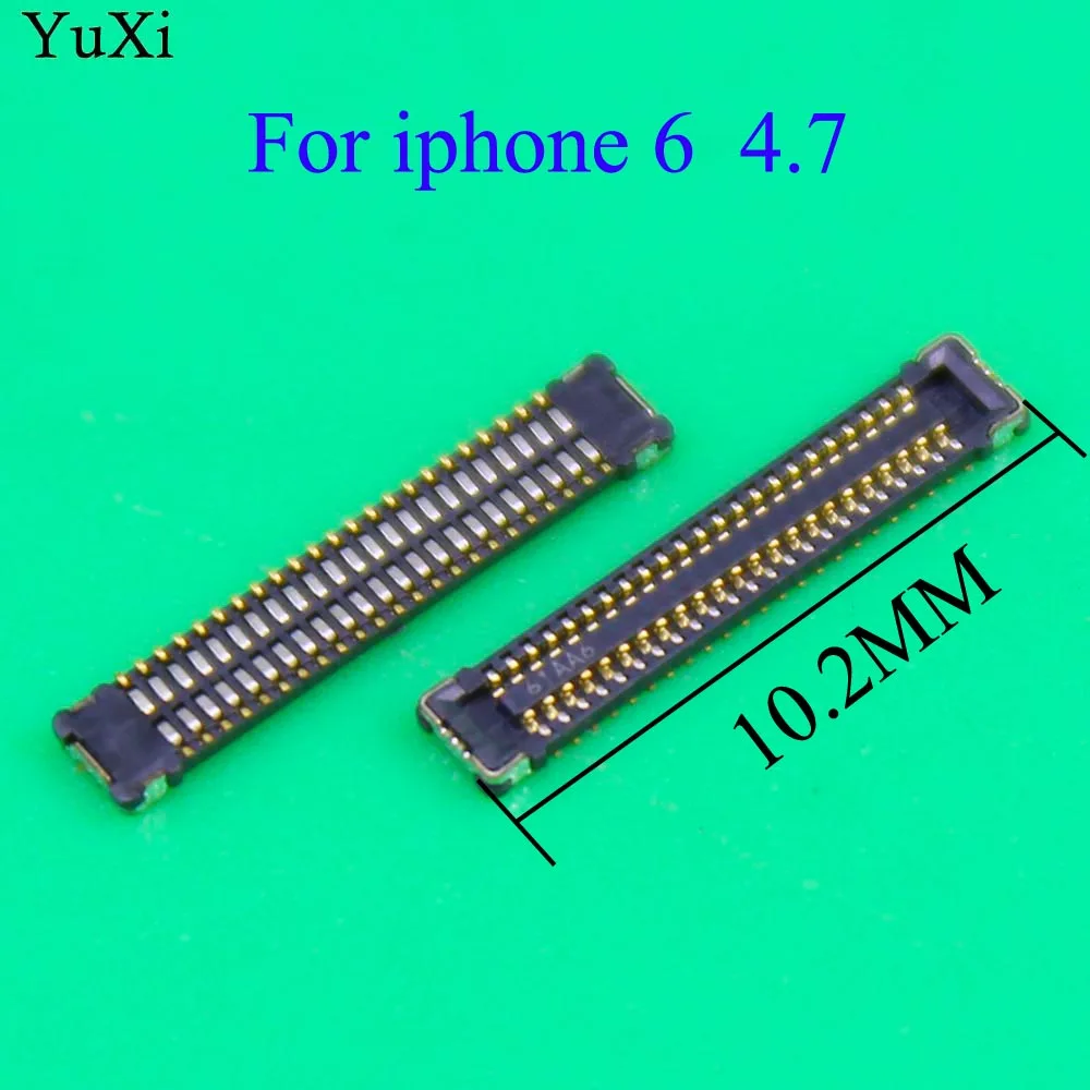 Новый цифровой преобразователь сенсорного экрана YuXi TP FPC коннектор для iPhone 6 4 7