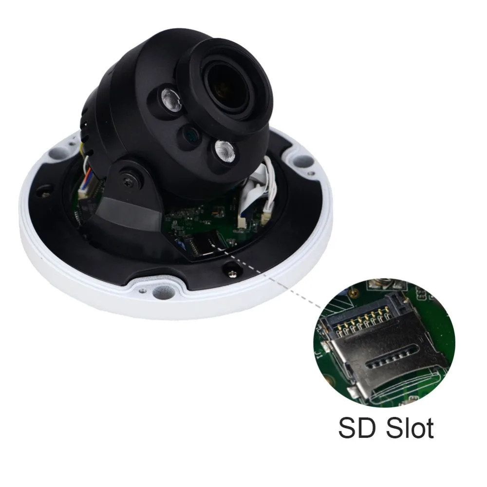 Сетевой видеорегистратор DAHUA IP Камера POE 6MP IPC-HDBW4631R-ZS ИК 50 м IP66 2 7 ~ 13 5 мм