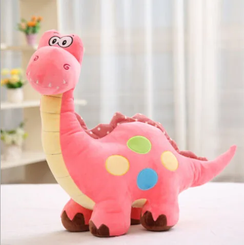 20CM PINK 20 см милые Новые Животные Динозавр плюшевая игрушка куклы для живой прекрасный Draogon куклы дети детские игрушки подарок на день рождения мальчика - Цвет: 20CM PINK