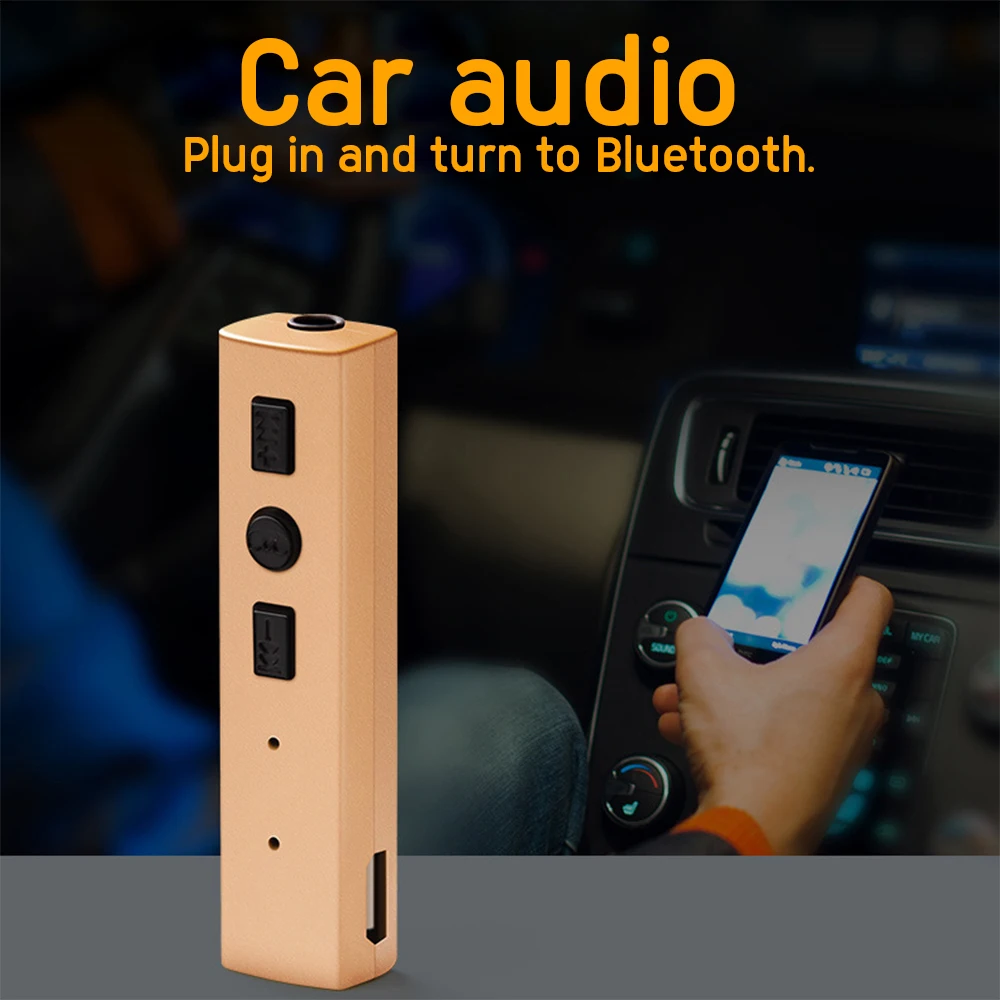 3 5 мм разъем Bluetooth Aux автомобильный комплект громкой связи аудио приемник адаптер