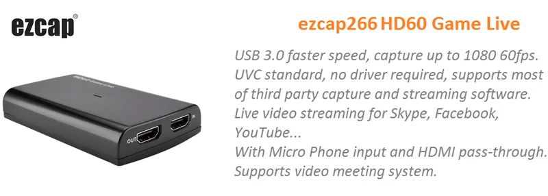 HDMI Карта видеозахвата ПК игра Запись коробка для PS3 PS4 видеокамера HD камера VLC Vmix проволокаст OBS Skype Facebook прямая потоковая передача