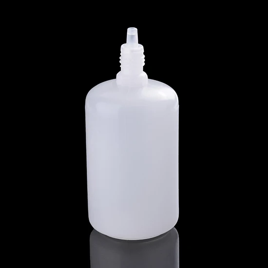 100ml 10 шт пустые пластиковые сжимаемые бутылки-капельницы 5 мл/15 мл/20 мл/30 мл/50 мл/100 мл жидкая капельница для глаз образец пипетки для ухода за человеком - Цвет: 100ml