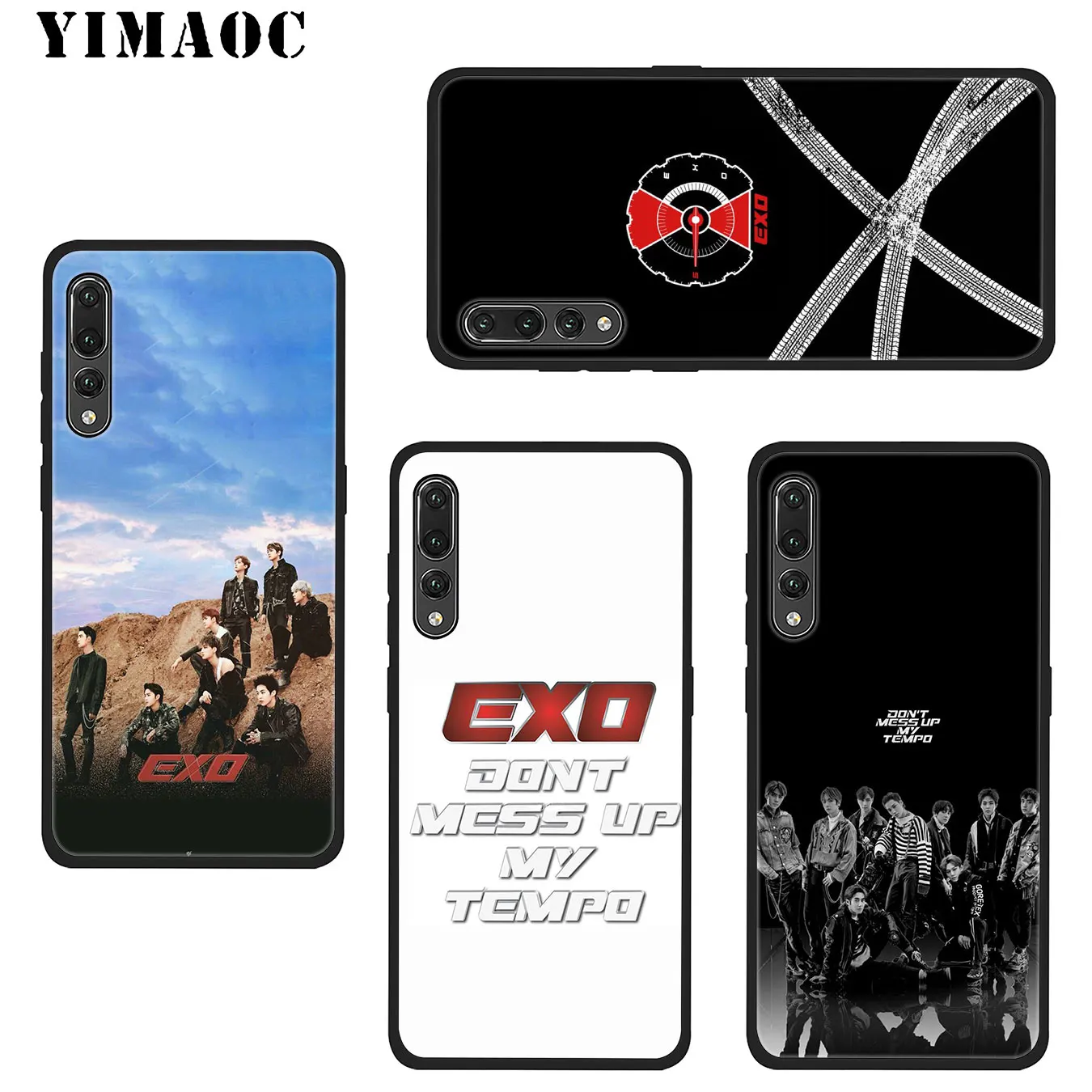 Мягкий силиконовый чехол YIMAOC EXO 5 для Huawei Mate 30 20 10 Pro Lite Nova 5I 5t 3i 3|Бамперы| |