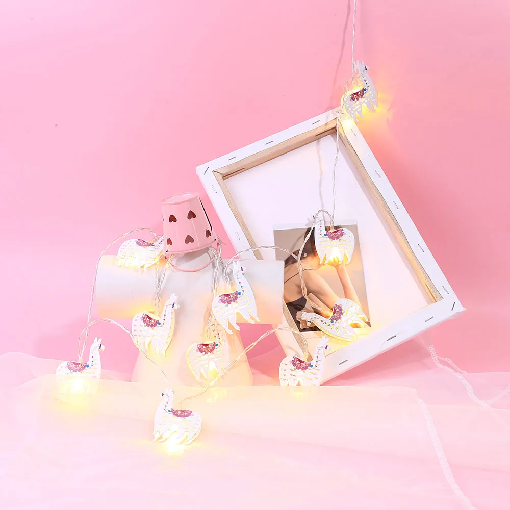 Рождественская гирлянда в форме животных 2 м 10 светодиодов внутренняя елка декор