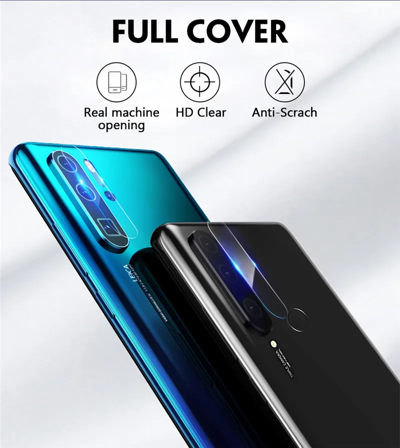 2 в 1 закаленное стекло для huawei P30 P30 lite P20 pro стекло Psmart Защитная пленка для объектива Стекло для huawei P20 P30 lite