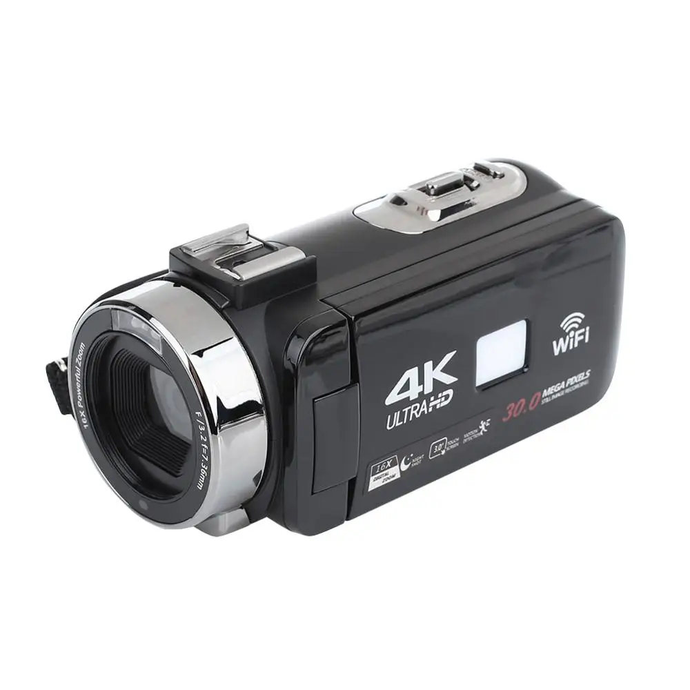 4 K Ultra HD 3," ЖК-экран WiFi цифровая видеокамера DV рекордер 16X зум IR ночного видения Видеокамера