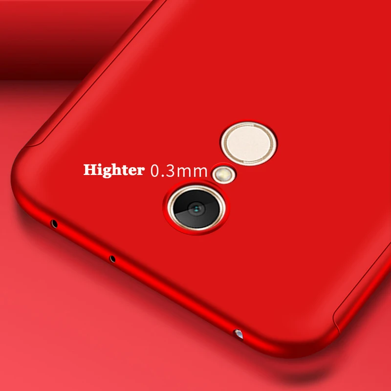 Ударопрочный 360 полная защита Матовый Прочный Жесткий ПК чехол + Бесплатная