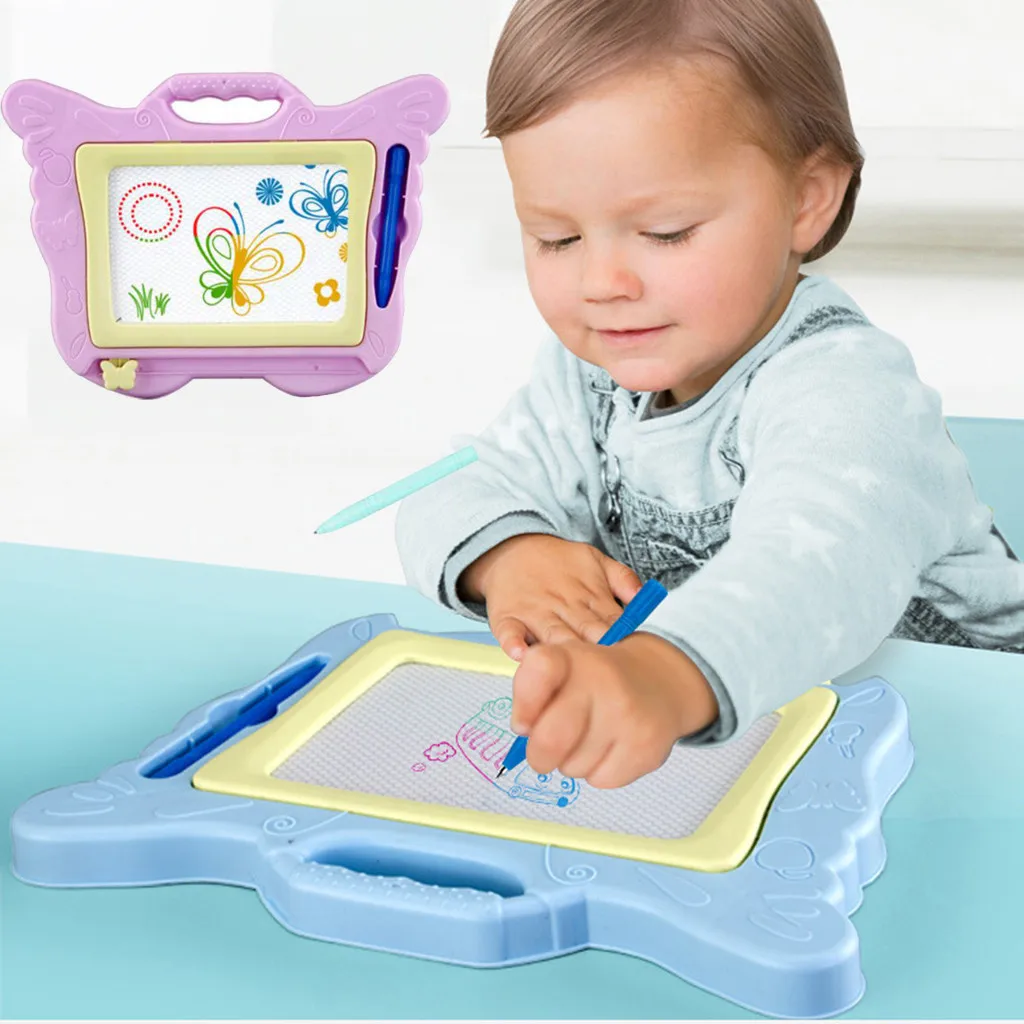 Детский рисунок детские игрушки фото черная волшебная ручка водяная краска для