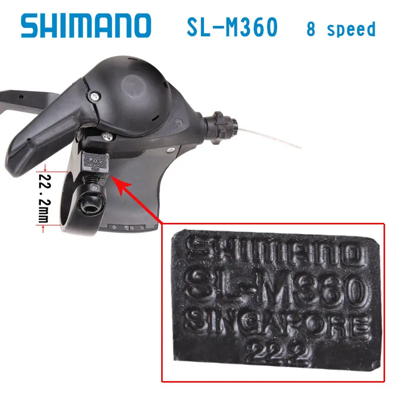 SHIMANO ACERA SL M360 3x8S 24S рычаг переключения скоростей левый и правый с внутренним