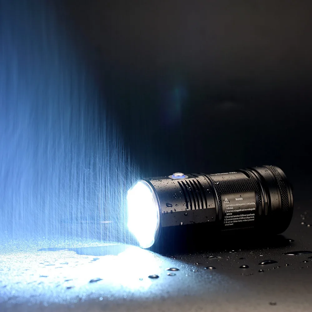 Фонарик NITECORE TM06S 4 * CREE XM L2 U3 макс. 4000 люмен расстояние луча 359 м фонарь фонарик с 4*18650