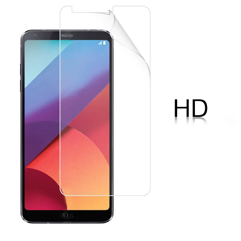 Передняя ЖК-дисплей HD прозрачный глянцевый пленка для LG G6 5 7 В G600K H870 US997 VS988