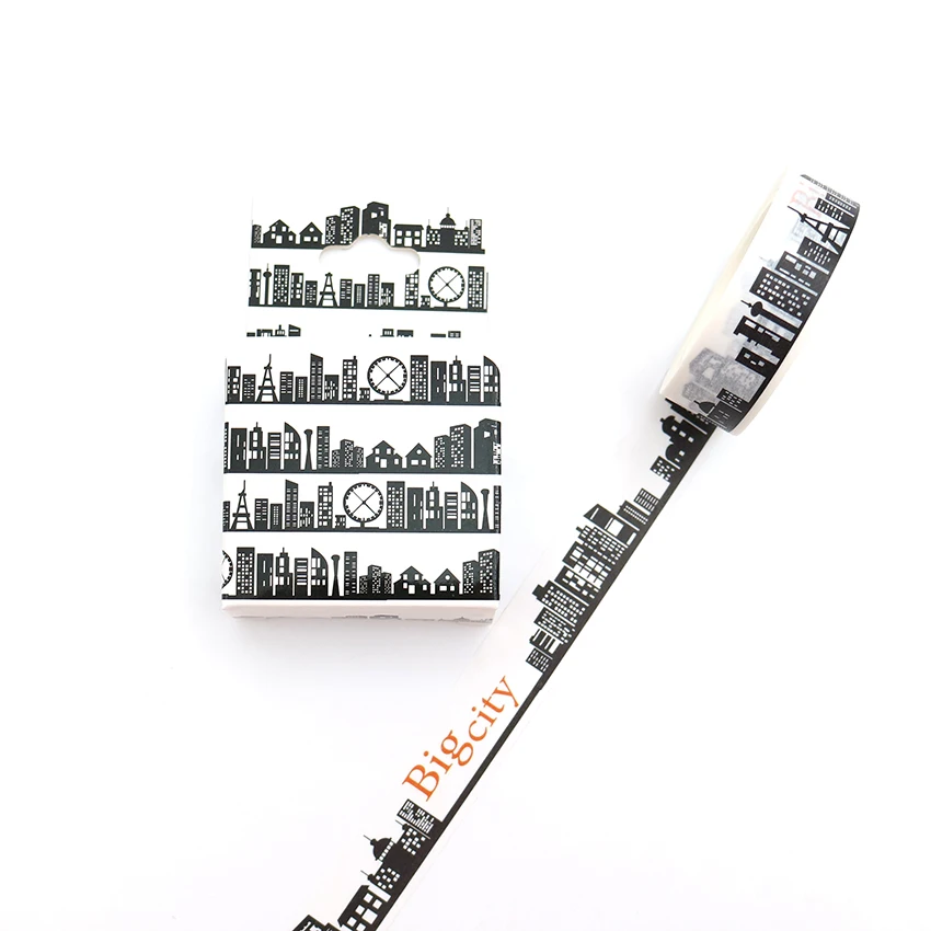 Рисунок 2 - 15 мм * 10 м коробка посылка город черный