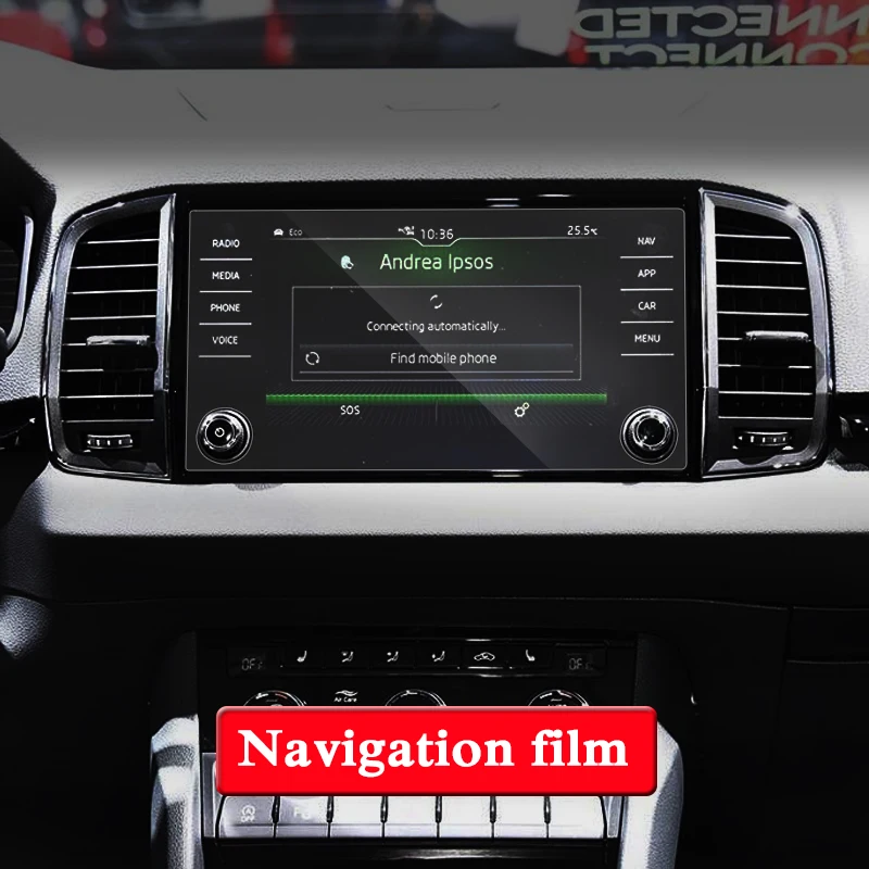 Для Skoda Karoq-Н. В. gps навигационный экран Стеклянная Защитная пленка для приборной панели защитная пленка внутренние аксессуары