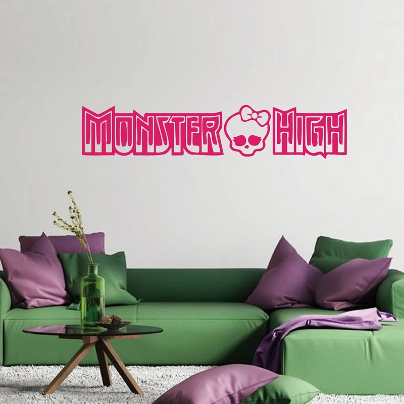 MONSTER HIGH настенная виниловая наклейка наклейки для спальни креативный модный