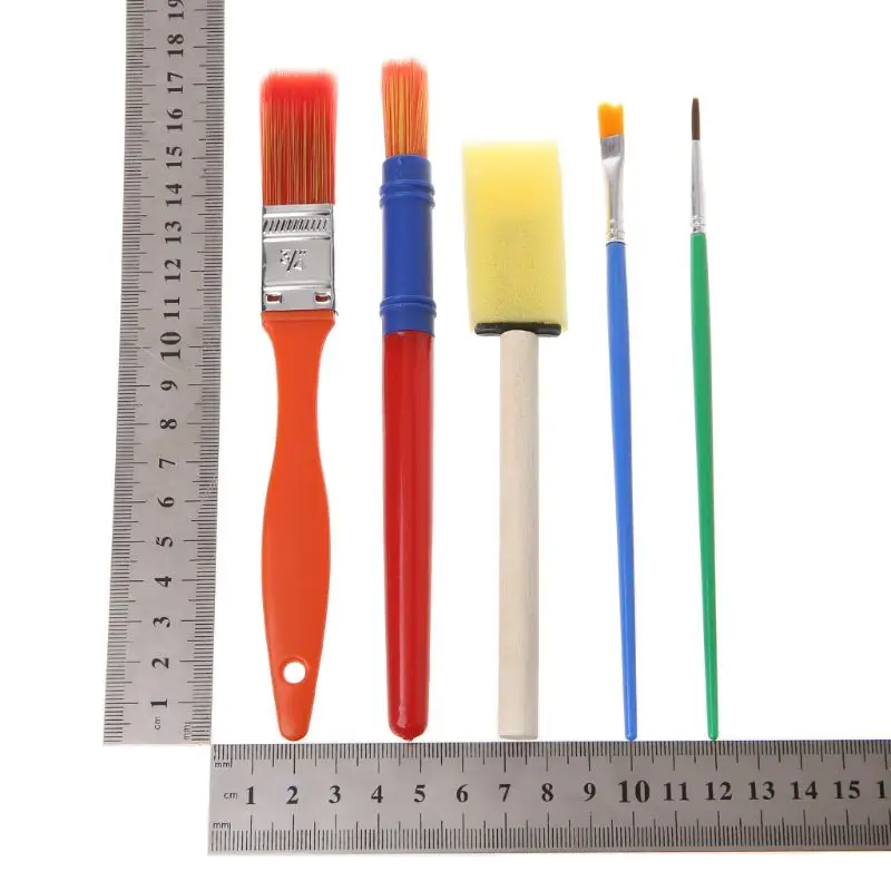

29Pcs/Set Washable Sponge Painting Brushes Set for Kids Children Toddler Early Education Learning Toys Art Supplies Gifts
