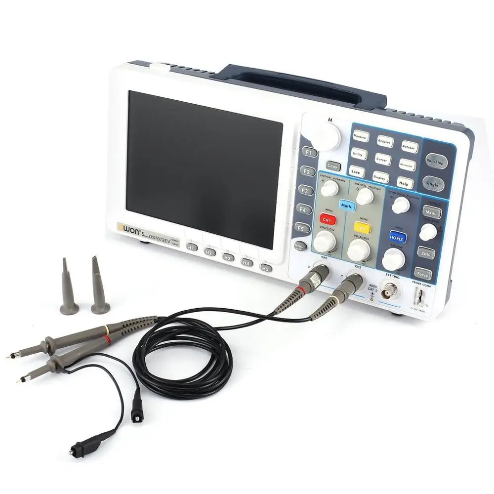 Owin SDS7072EV компактный цифровой осциллограф 70 МГц 2 + 1 канала запись USB генератор