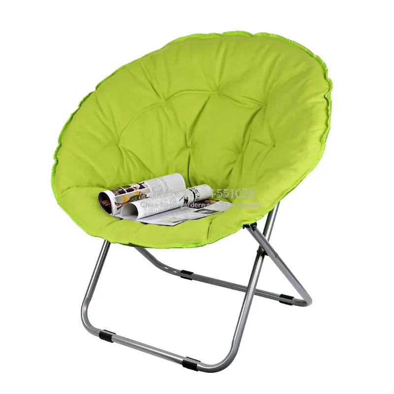 Складной стул Moon большого размера портативное кресло для ленивых мягкое сиденье