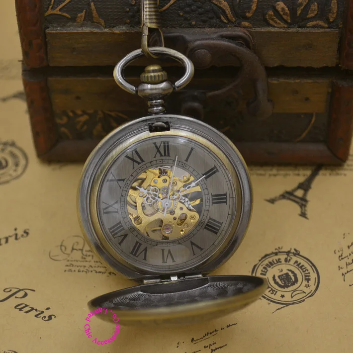 Мужские механические карманные часы g мужские часы-брелок римские в стиле