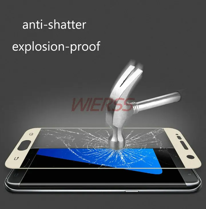Для Samsung Galaxy J7 J5 Prime A5 A7 2016 A510 A710 Note 5 полное покрытие Закаленное стекло Защитная