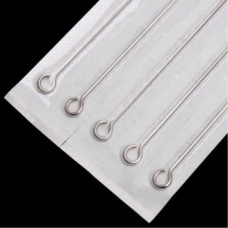50pcs 100% Pro 5RL Tattoo Needles Disposable Round Liner Sterilize Stainless Steel Tool | Красота и здоровье