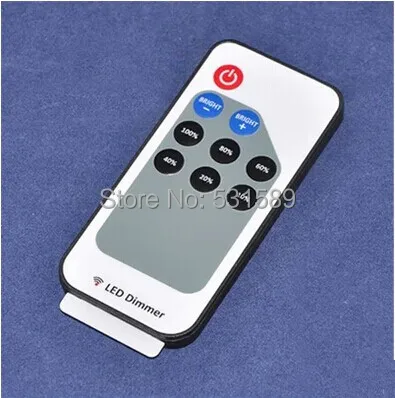 20 шт. монохромный СВЕТОДИОДНЫЙ мини контроллер RF беспроводной с пультом