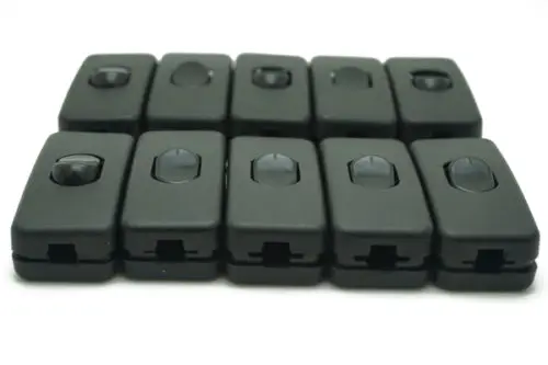 Встроенный ВКЛ/ВЫКЛ настольная лампа шнур светильник кабель переключатель макс.