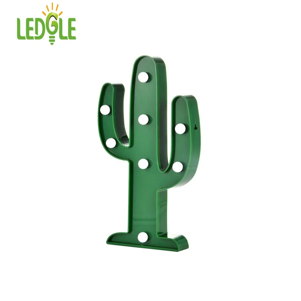 Светодиодный GLE кактус ночной Светильник Креативный светодиодный для девочки