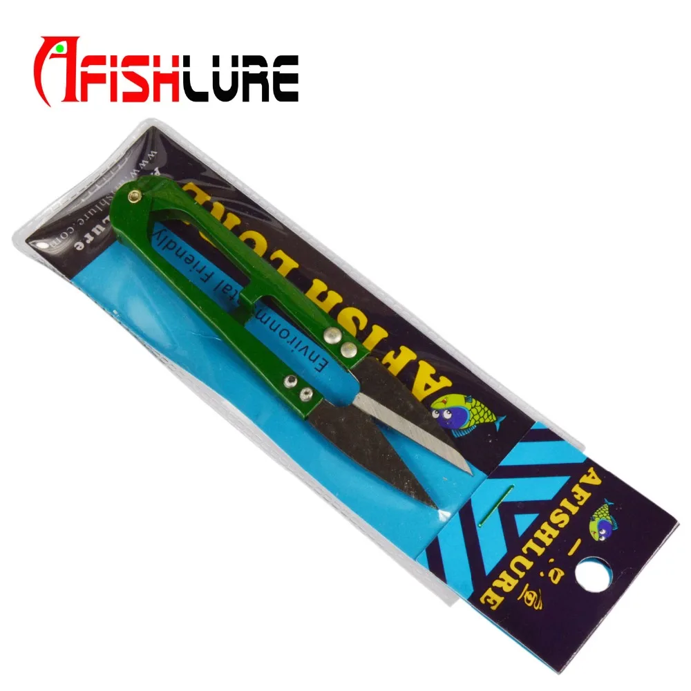 Afishlure Малый Рыбалка Ножницы U Форма инструмент 10.5 см Портативный инструмента