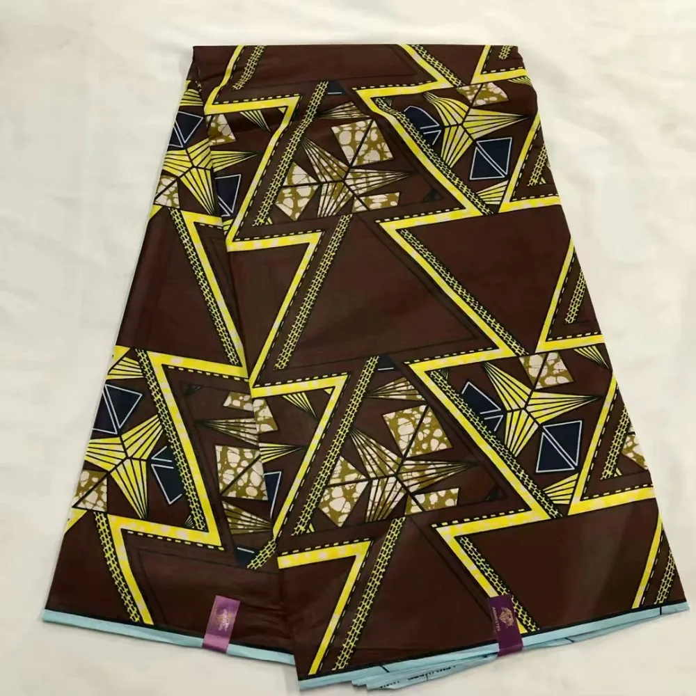 Гарантия качества африканская java печать батик ткань 100% хлопок 6 ярдов для