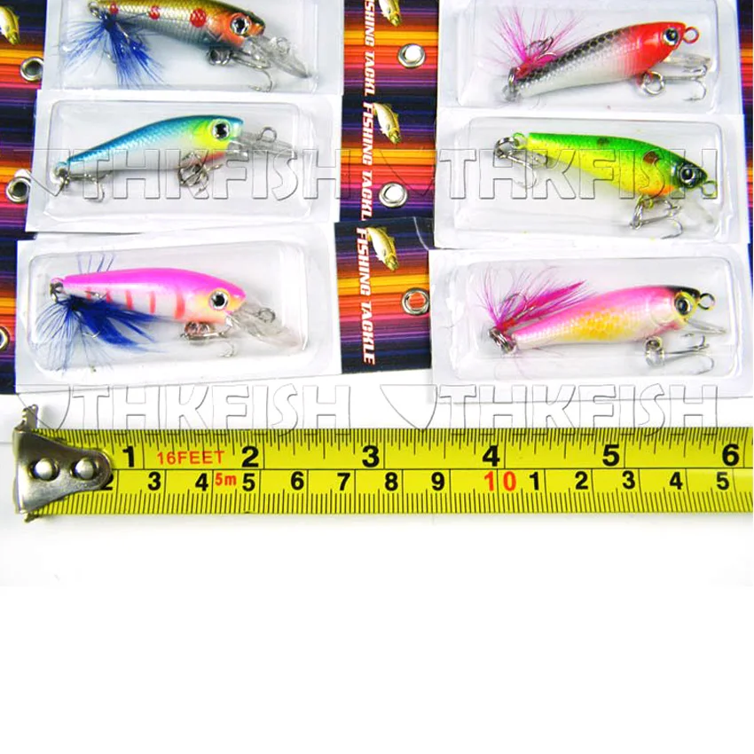 60 шт. разнообразные рыболовные приманки металлические воблеры с пером блесны