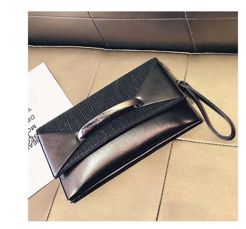 Yonder envelope clutch bag women leather birthday party evening clutch bags for women ladies shoulder clutch bag purse female
