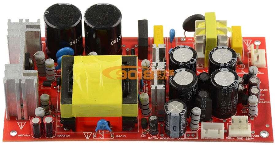 G 037 Dc25v/4a * 2 + dc15v/50ma 200w цифровой усилитель переключения Питание доска с 3 зубцами