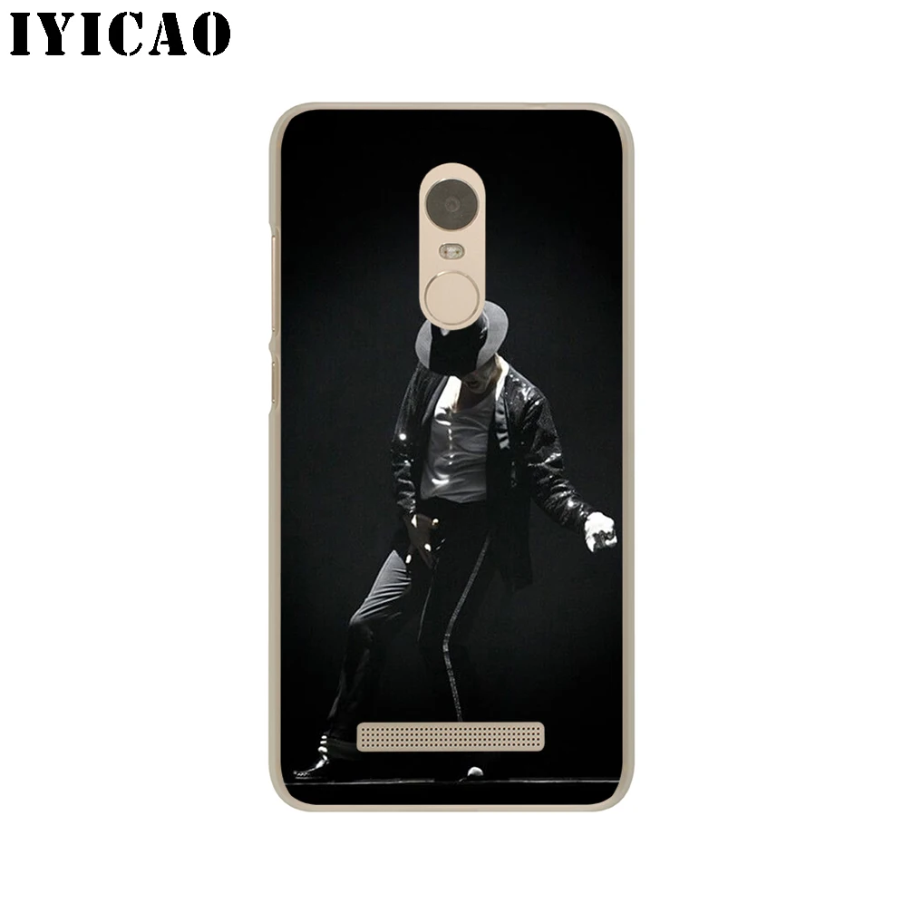 Жесткий чехол IYICAO michael jackson для Redmi 8A 6A 4A S2 Note 7 3 4X6 5 Pro 5A Prime Plus Go|Чехлы-накладки| |