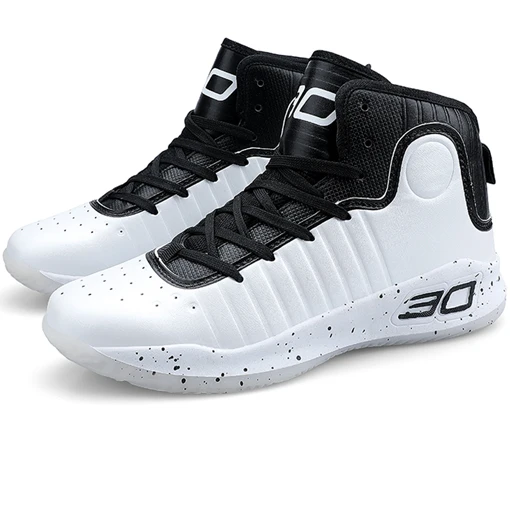 Men Basketball Black Брендовые мужские баскетбольные кроссовки с высоким берцем, Нескользящие кроссовки суперзвезды, мужская спортивная обувь, уличная Мужская Баскетбольная обувь, Zapatillas - Цвет: Men Basketball Black