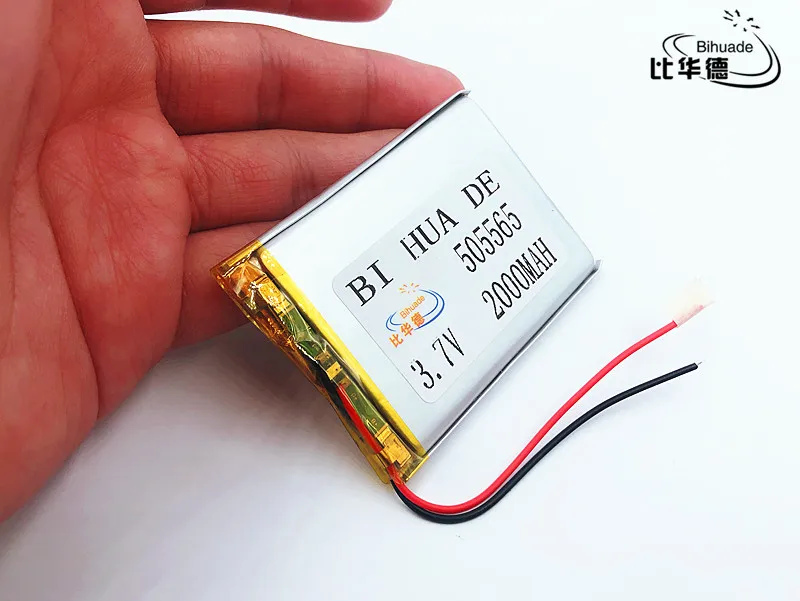 

Li-Po 3.7V,2000mAH,505565 polymer lithium ion battery Li-ion battery for tablet pc,GPS,mp3,mp4,cell phone,speaker
