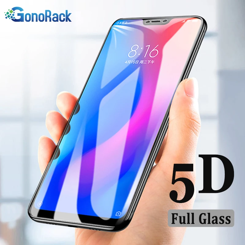 GonoRack 5D закаленное стекло для Xiaomi Redmi 6 Pro глобальная Версия защитная стеклянная