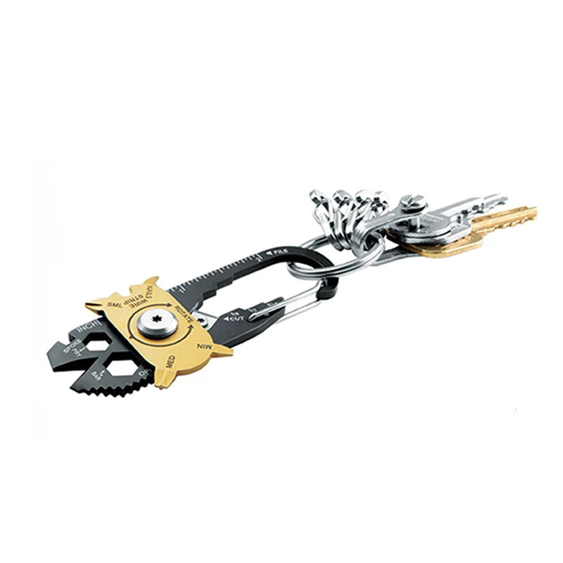 EDC Outdoor Multi Tools 20 in 1 Multifunction Hunting Survival Camping Pocket Military Credit Nail Puller Screwdriver | Спорт и