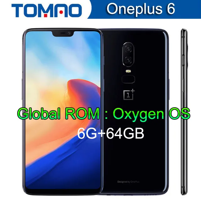 Оригинальный Новый Разблокировать Версия Oneplus 6 мобильный телефон 4 аппарат не