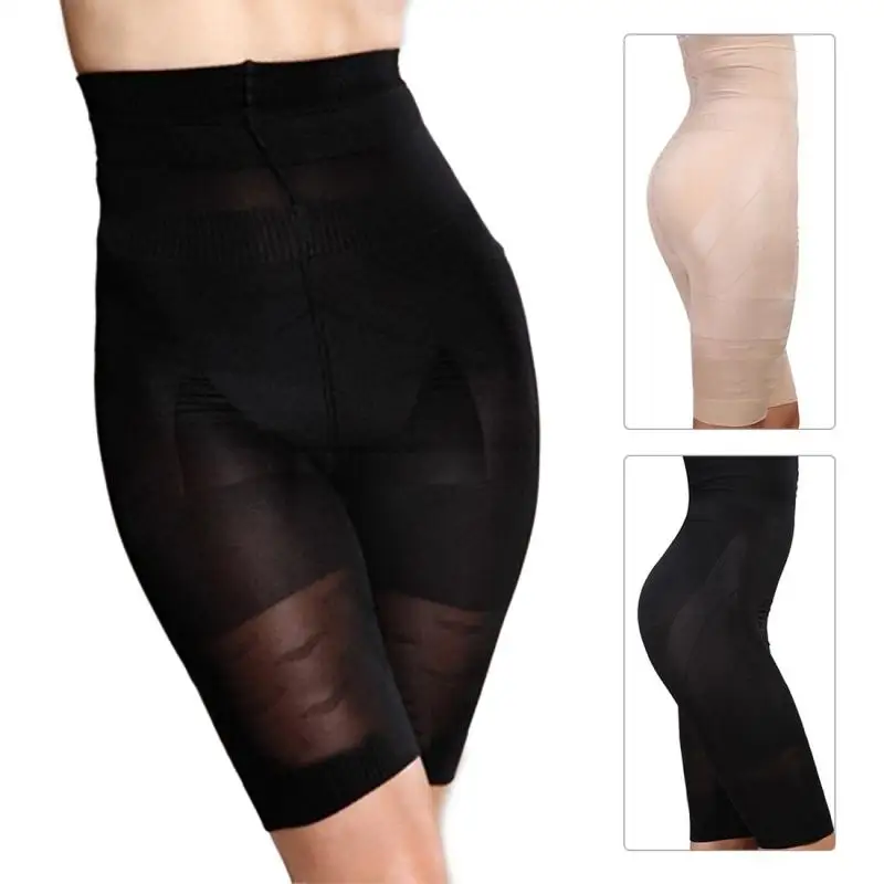 Высокая Талия тренер пластика Управление трусики Хип прикладом Body Shaper похудения
