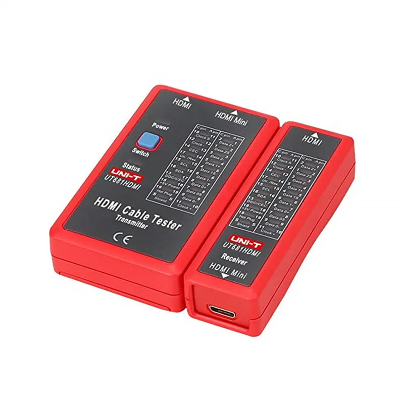 UT681L RJ45/RJ11 Тестер кабеля HDMI/сетевой кабель/телефонная линия/HDMI/MINI HDMI HD Кабельный