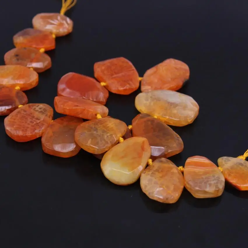 Бусины из агата с трещинами 15 5 дюймов|loose beads|beads loosebeads beads |