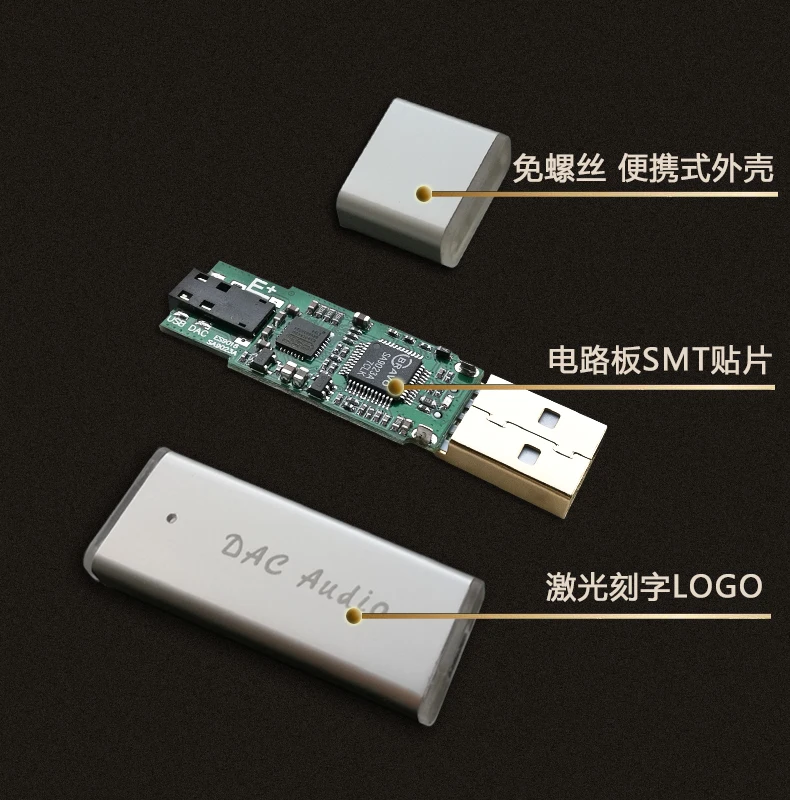 SA9023A + ES9018K2M аудио hifi телефон OTG портативный USB карта DAC декодер для наушников
