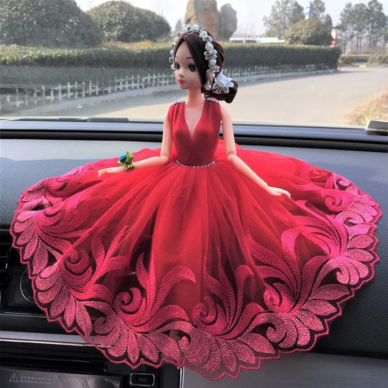 Аксессуары для салона автомобиля Оригинальная кукла свадебные украшения