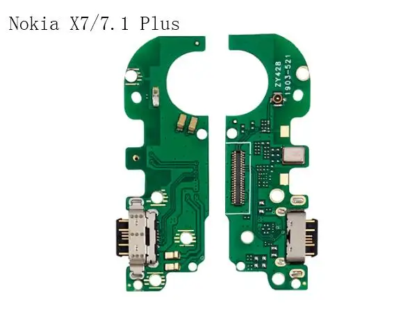 Для Nokia 2 3 3,1 Plus 5 5,1 6 7 7,1 7 Plus/X5 X6 X7 Микро Док-станция Соединительная Плата usb зарядный порт гибкий кабель