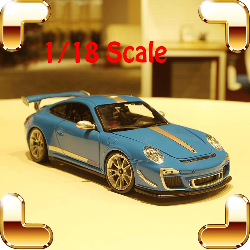 

Подарок на Новый год GT3 RS4.0 1/18 металлическая модель автомобиля коллекционный автомобиль деликатная работа модная рамка для автомобиля Имит...