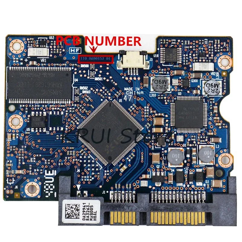 Бесплатная доставка HDD номер платы pcb: 110 0A90157 01 микросхема основного контроллера: