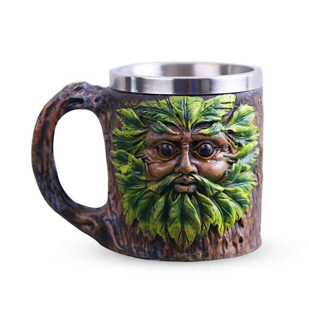 Кружка для пива в форме Халка полимерная кофейная кружка из нержавеющей стали