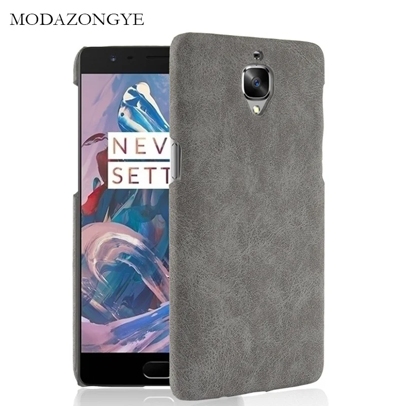 For OnePlus 3T Case PU Leather Hard Plastic Back Cover Phone 3 T A3000 A3003 One Plus OnePlus3T OnePlus3 |